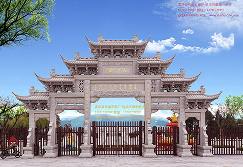 門樓牌坊制作的五大要點(diǎn)是什么